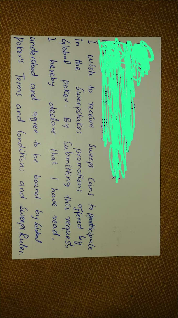 write envelopes and cards latter for you