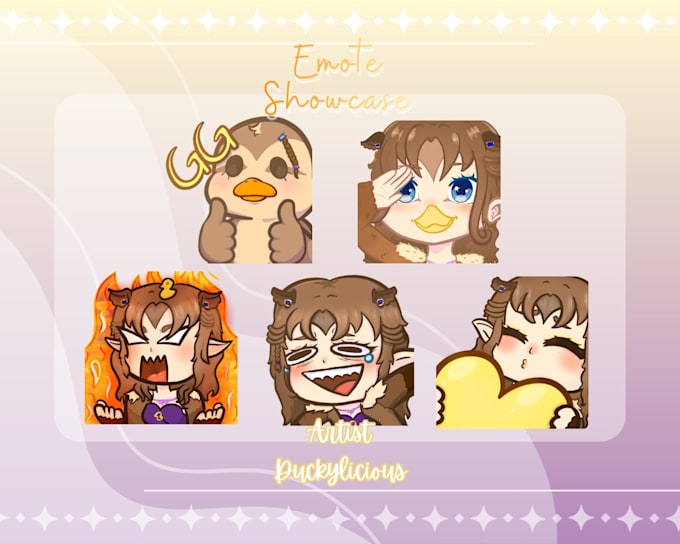 make twitch or discord emotes