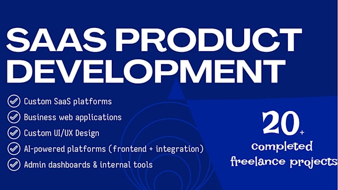 develop custom software, mvp, saas with clean frontend and scalable backend