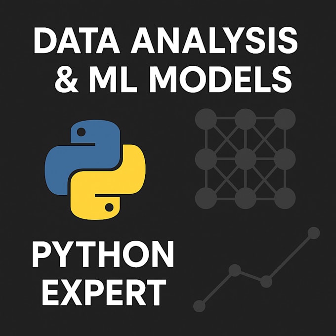 Build ml models and perform data analysis using python by Asoras | Fiverr