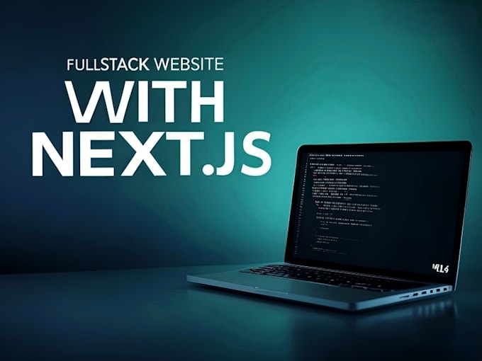 build a fullstack website using nextjs