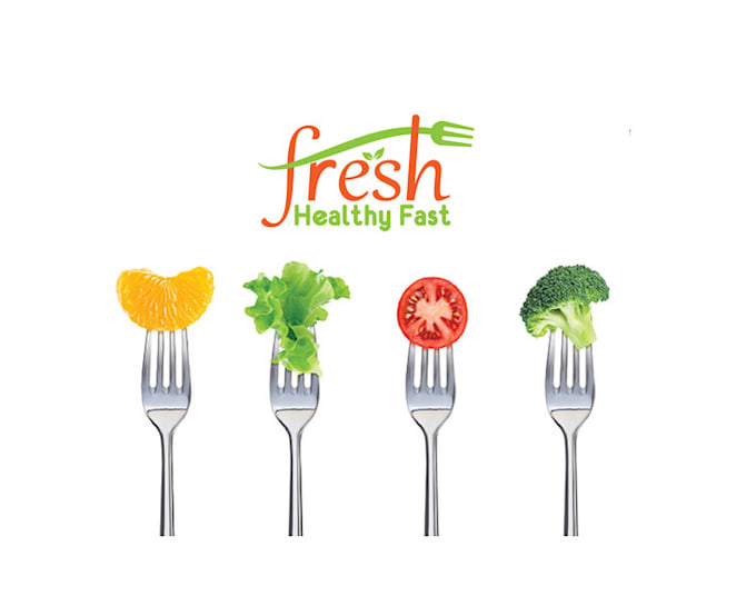 make creative perfect food meal service logo
