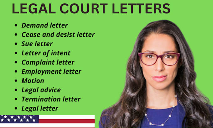 draft court motion, lawsuit, complaint, appeal as a lawyer