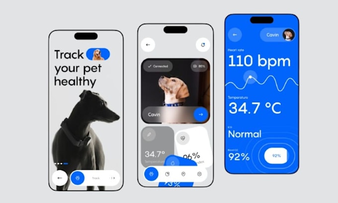 develop pet sitting app, dog trainer app, dog walking app with react native