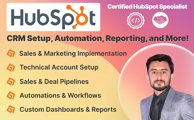 customize hubspot crm, workflows, reports
