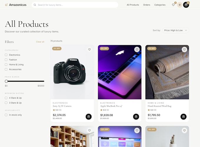 build a custom interactive website
