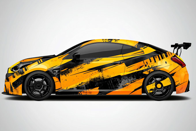 do car, van, truck, trailer vehicle wrap design