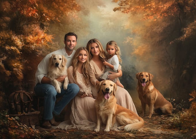 make a stunning family portrait