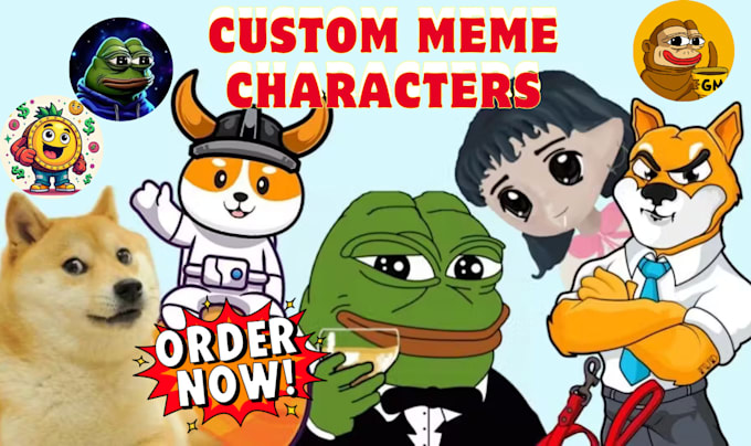 do meme coin 2d art meme character design crypto meme coin solana videos