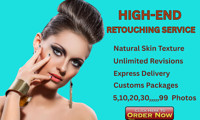 do photoshop highend beauty model retouching or baby and portrait retouch