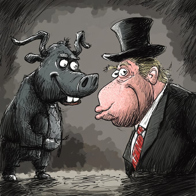 illustrate your political cartoon