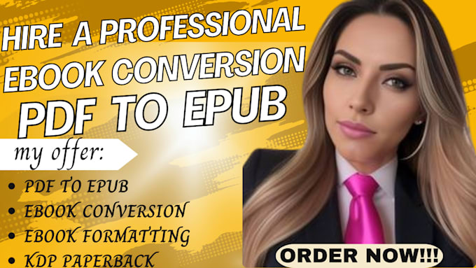 convert PDF to epub, ebook conversion, ebook formatting, KDP paperback