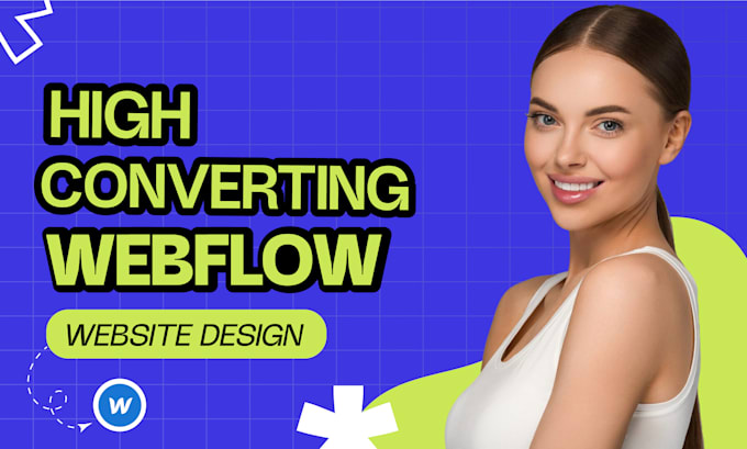 create high converting webflow website design with advanced animations