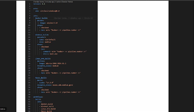 create cicd pipeline using bitbucket pipeline or circleci