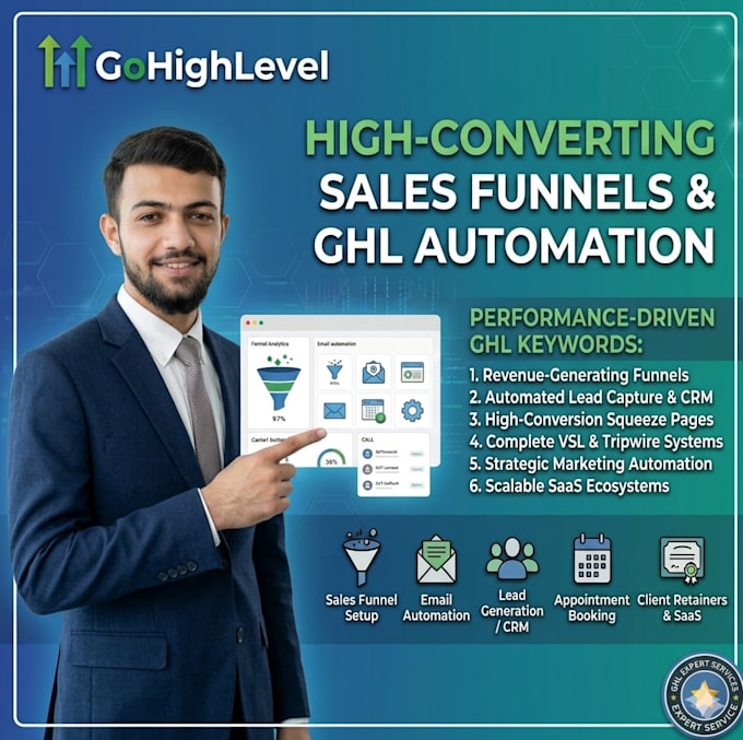 build custom gohighlevel snapshots, workflows, and funnels