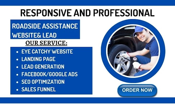 do roadside assistance towing website mechanic website roadside assistance leads