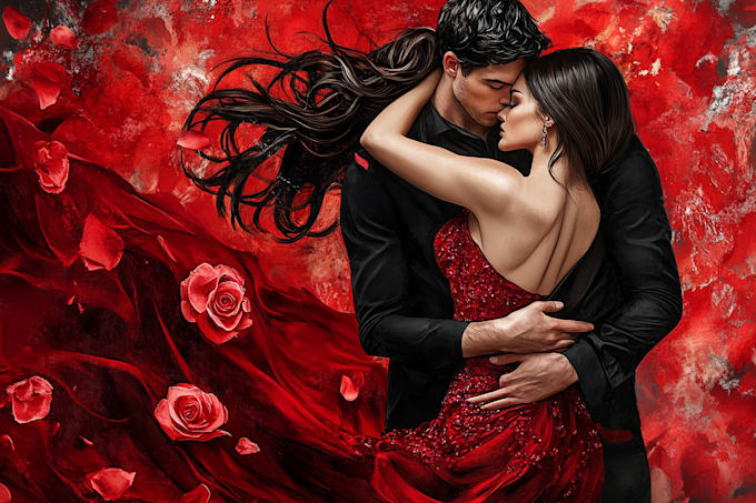 design professional romance book cover