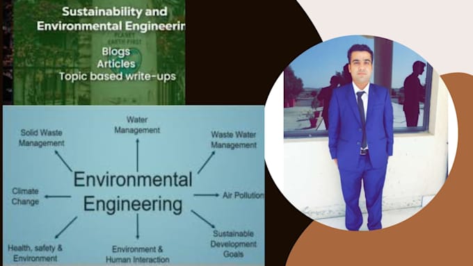 write on environmental engineering, eia reports and sustainability