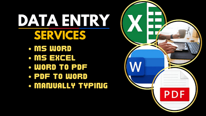 data entry for you