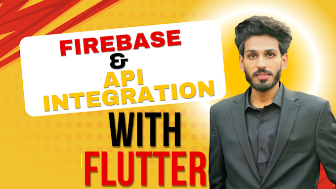 develop a professional flutter app with API and firebase