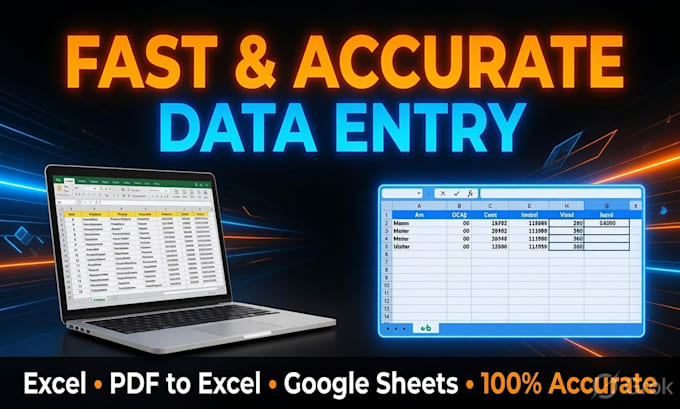 do excel data entry work with accuracy