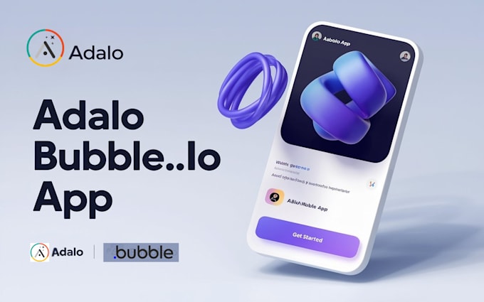 be bubble io adalo glide buildfire saas mvp website mobile web app developer pro