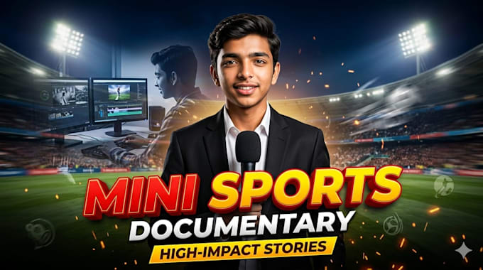 create mini sports documentary video
