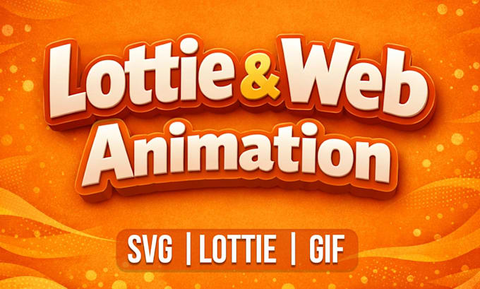 create custom json lottie animation for your web or app