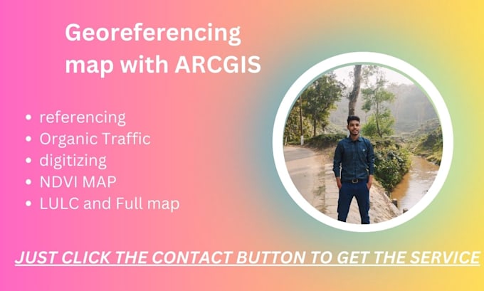 provide end to end gis services lulc,ndvi and digitizing map
