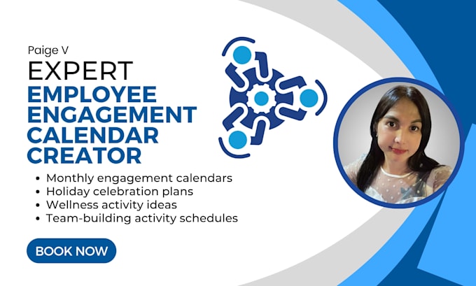 create a one month employee engagement calendar