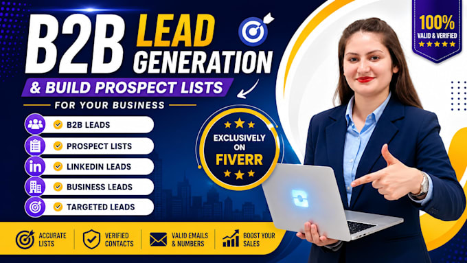 provide targeted b2b lead generation for any industries