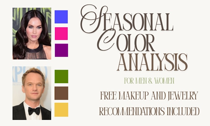 do personal color analysis for you