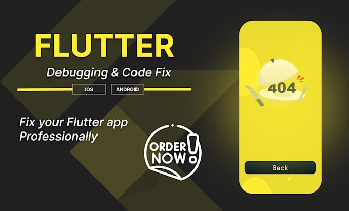 professionally debug and fix your flutter app