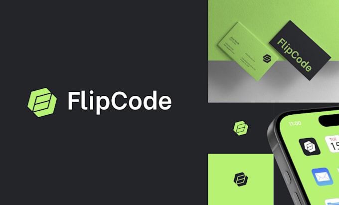 design a highly business minimal geometric logo
