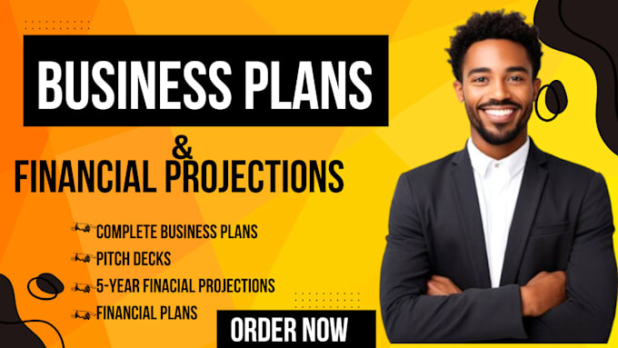 write a complete business plan with financial model