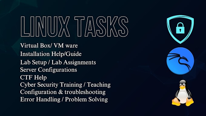 do cybersecurity research, kali linux projects, and consultation