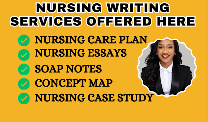 provide nursing services, care plan, soap note, case study and concept map