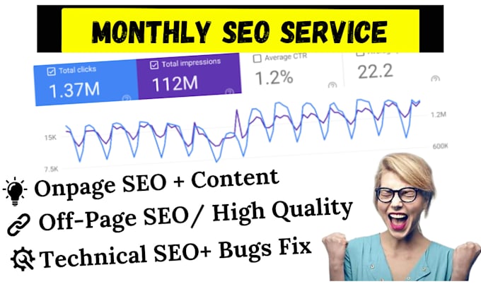 do monthly SEO service