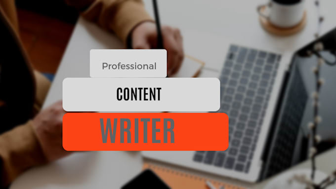be your professional content writer for any niche