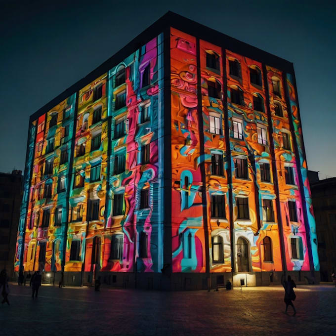 Personalized video mapping projection for events by Haz_media | Fiverr