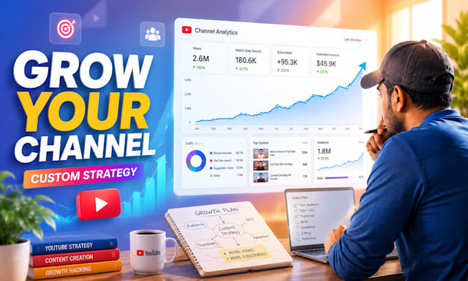 do professional youtube seo optimization and high ctr thumbnails