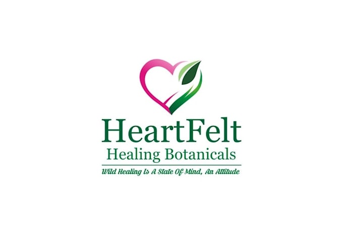 make powerful unique healing botanical logo