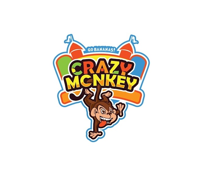 make specialist crazy monkey and gaming logo