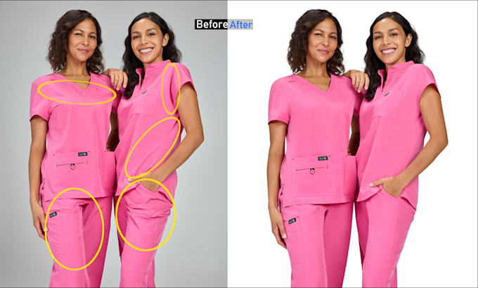do cloth wrinkle and crease remove, retouching ghost mannequin cutout