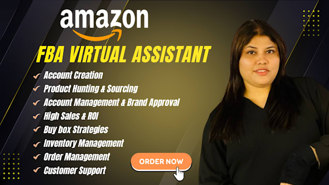 be your amazon fba virtual assistant