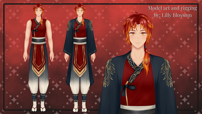 create a custom vtuber model for you