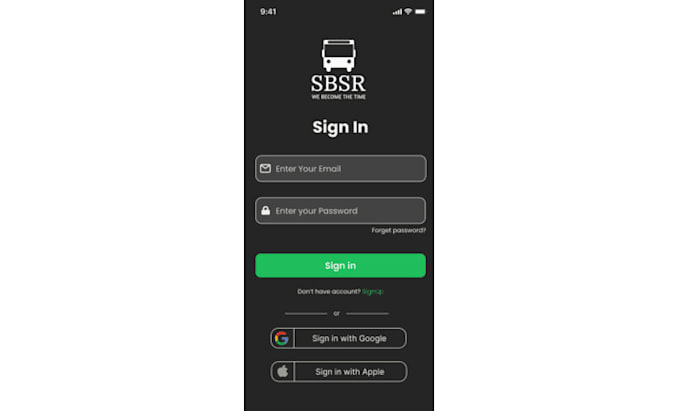 design and develop a custom mobile app for ios and android using flutter