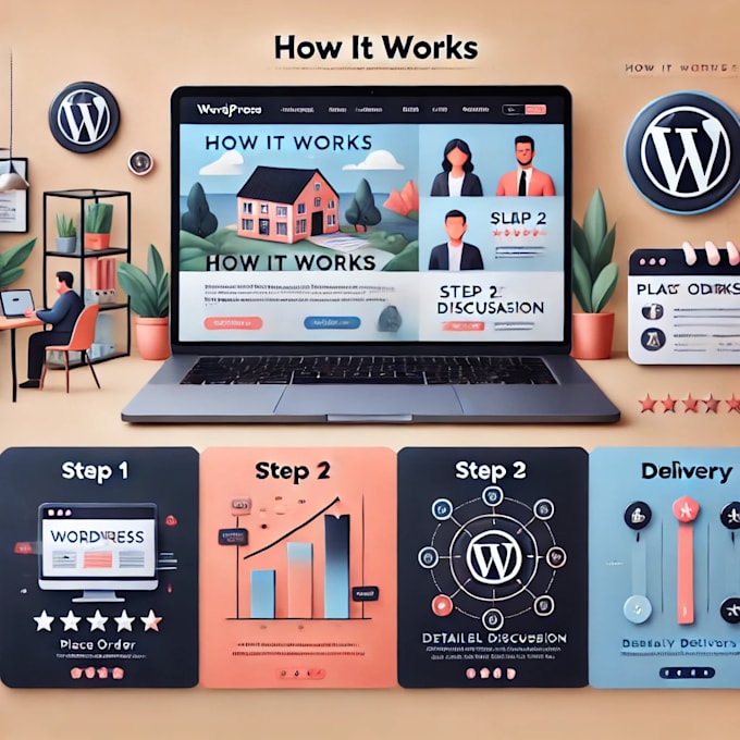 professionally build, customize, or update your wordpress website