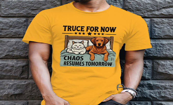 create custom, unique, and eye catching t shirt design