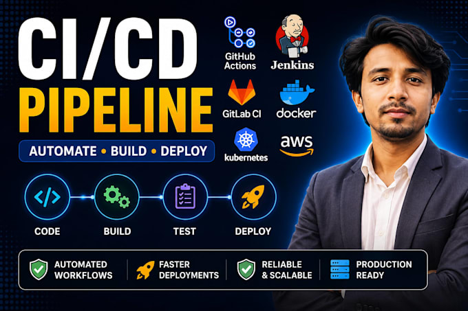 setup github actions jenkins cicd pipeline